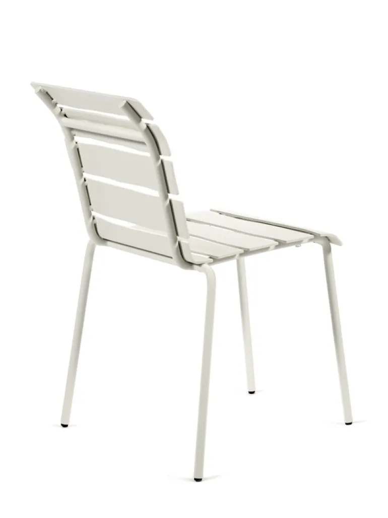 valerie_objects Aligned chair, off-white