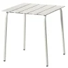 valerie_objects Aligned dining table, 70 x 70 cm, off-white