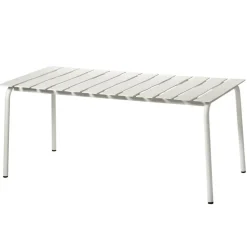 valerie_objects Aligned dining table, 170 x 85 cm, off-white
