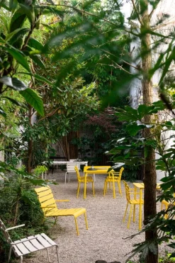 valerie_objects Aligned lounge chair, off-white