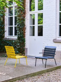 valerie_objects Aligned lounge chair, yellow