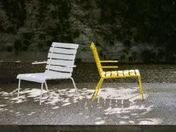 valerie_objects Aligned lounge chair, yellow