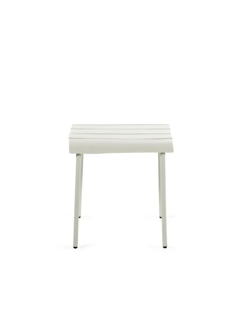 valerie_objects Aligned side table/stool, off-white