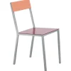 valerie_objects Alu chair, bordeaux - pink