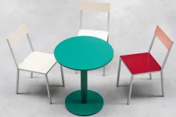 valerie_objects Alu chair, bordeaux - pink