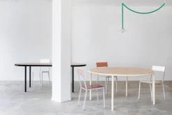 valerie_objects Alu chair, bordeaux - pink