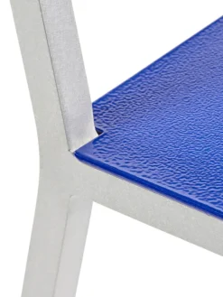 valerie_objects Alu chair, dark blue - green