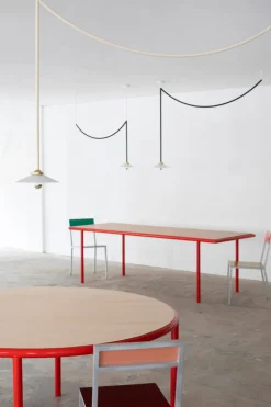 valerie_objects Alu chair, dark blue - green