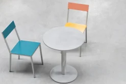 valerie_objects Alu chair, yellow - pink