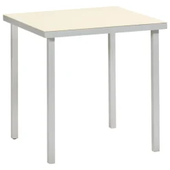 valerie_objects Alu dining table, small, ivory