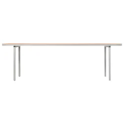 valerie_objects Alu dining table, large, pink