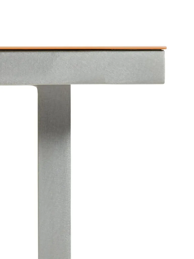 valerie_objects Alu dining table, large, pink