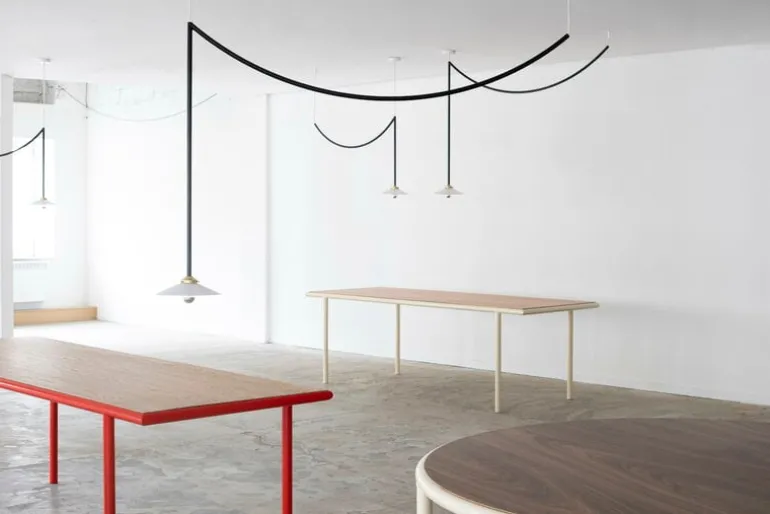 valerie_objects Ceiling lamp N°5, red