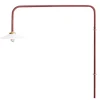valerie_objects Hanging Lamp N°5, dimmable, menie red