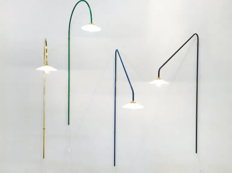 valerie_objects Hanging Lamp N°2, dimmable, unlacquered steel