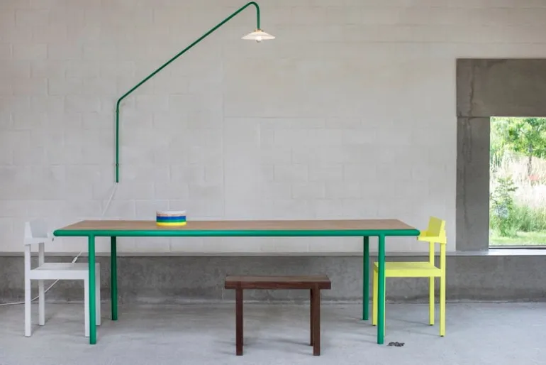 valerie_objects Hanging Lamp n1, green