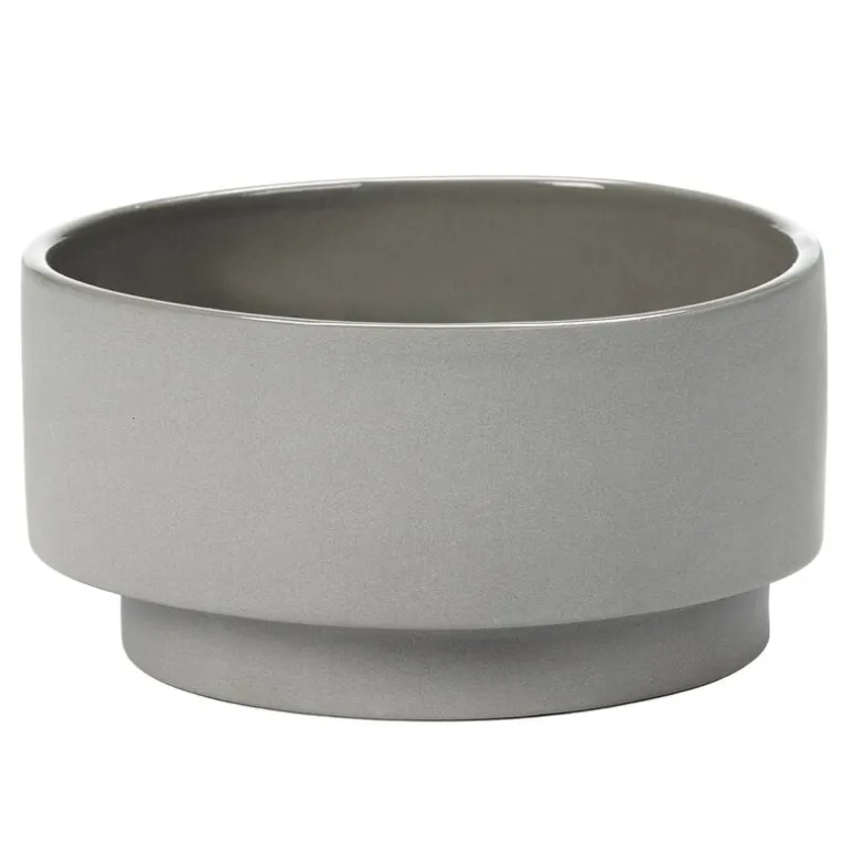 valerie_objects Inner Circle bowl, light grey