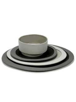 valerie_objects Inner Circle bowl, light grey