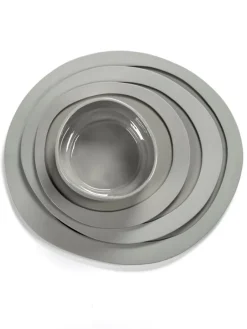 valerie_objects Inner Circle bowl, light grey