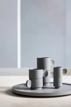 valerie_objects Inner Circle espresso cup, light grey