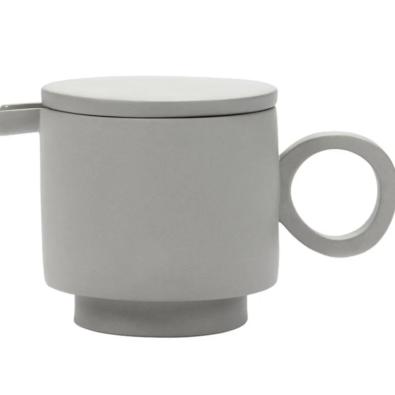 valerie_objects Inner Circle teapot, light grey