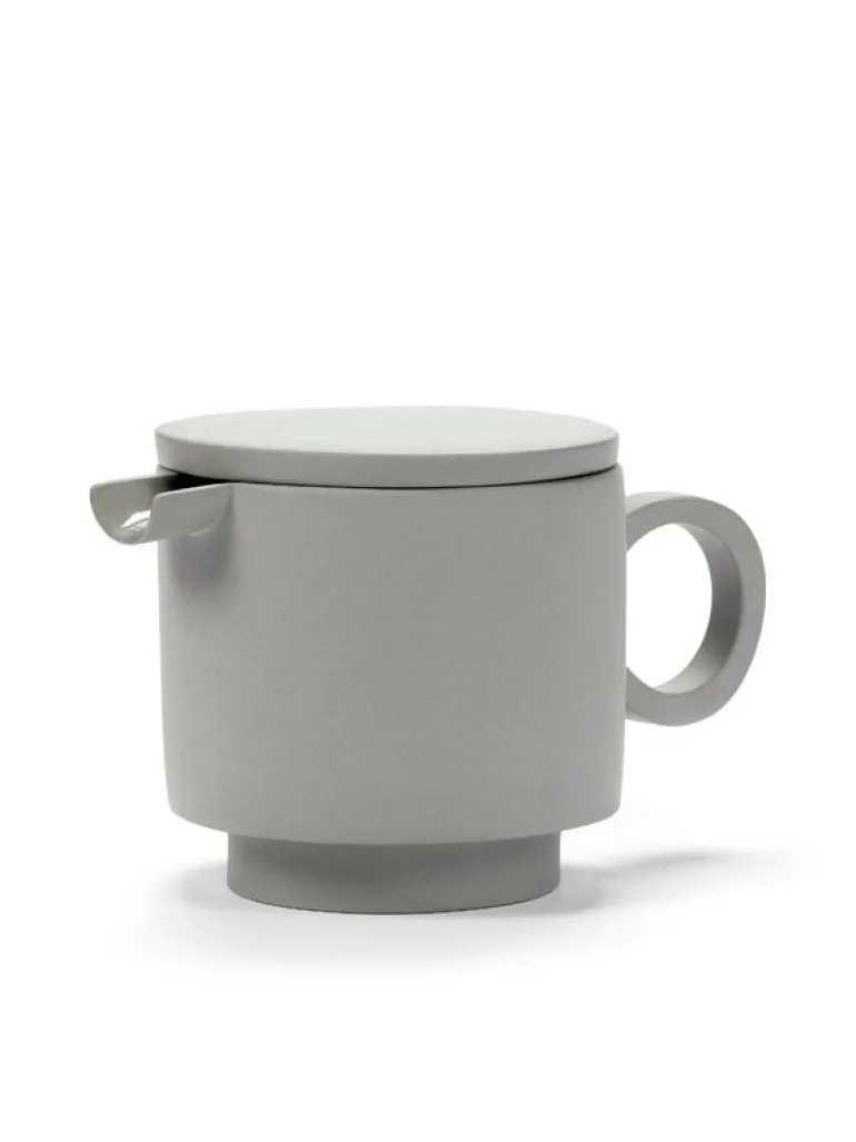 valerie_objects Inner Circle teapot, light grey