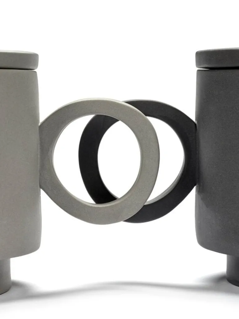 valerie_objects Inner Circle teapot, light grey