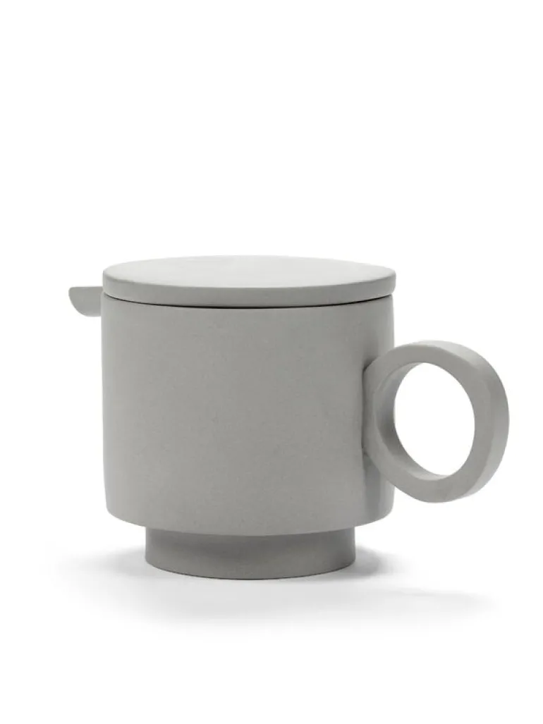 valerie_objects Inner Circle teapot, light grey