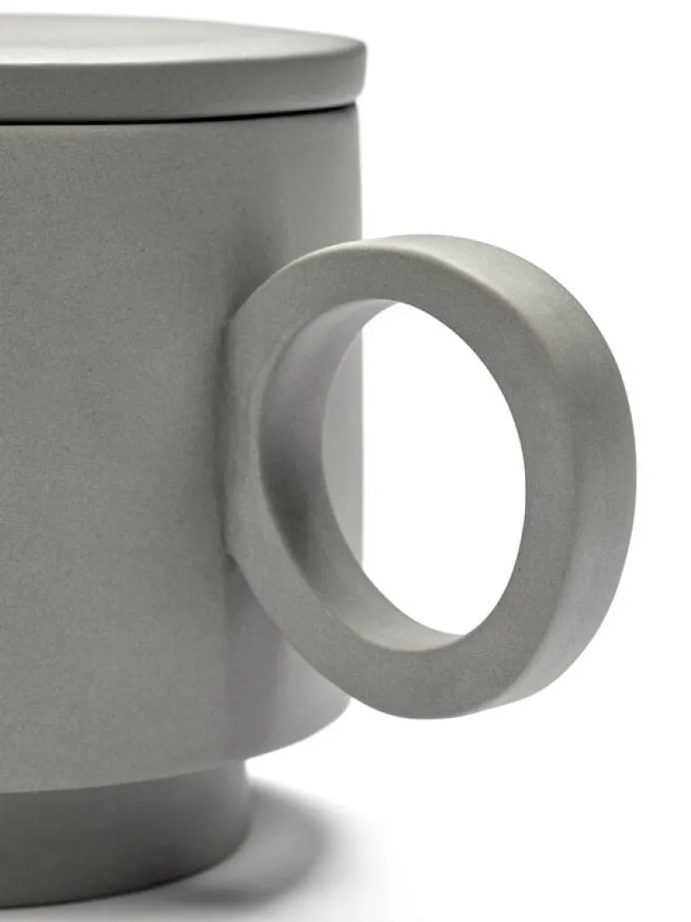 valerie_objects Inner Circle teapot, light grey