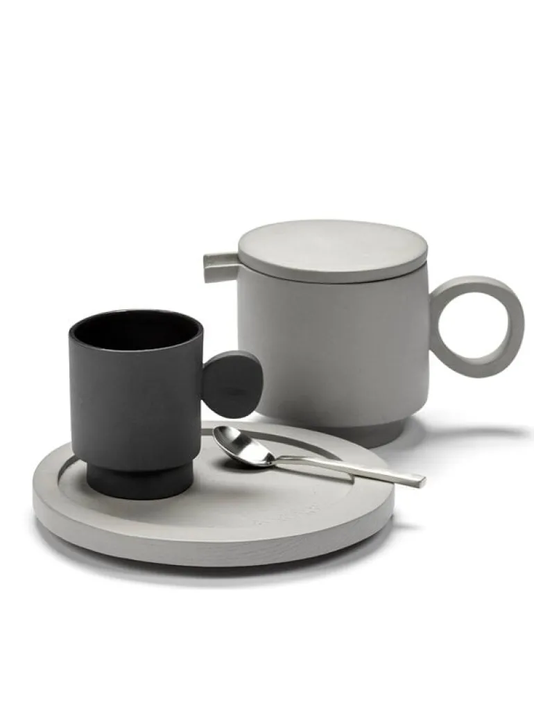 valerie_objects Inner Circle teapot, light grey