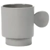 valerie_objects Inner Circle mug, light grey