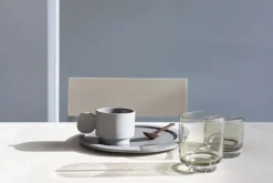 valerie_objects Inner Circle tumbler, 4 pcs, 15 cl, smokey grey