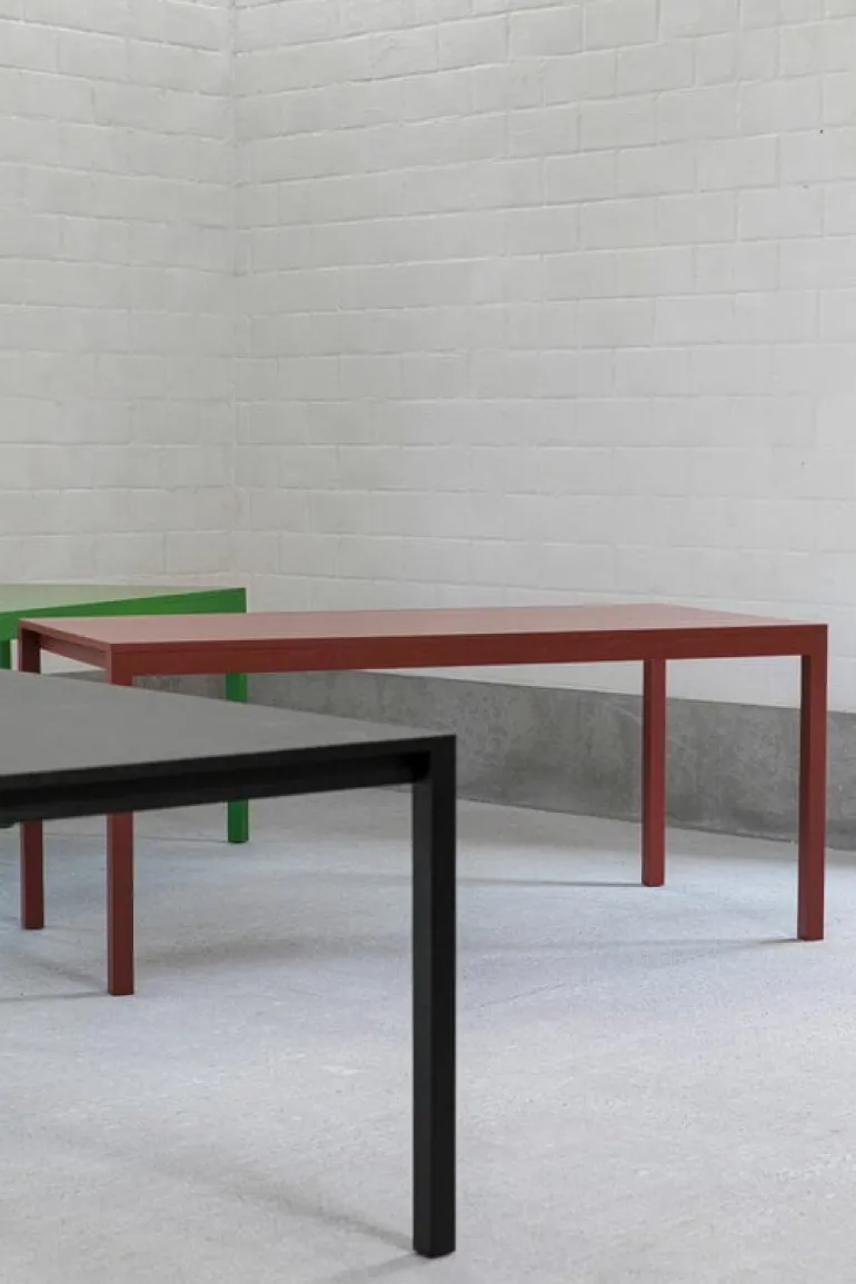 valerie_objects Silent dining table, S, coal