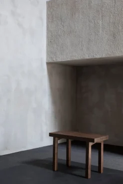 valerie_objects Solid bench, 65 cm, walnut