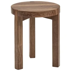 valerie_objects Solid stool, walnut