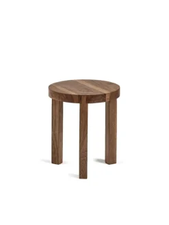 valerie_objects Solid stool, walnut