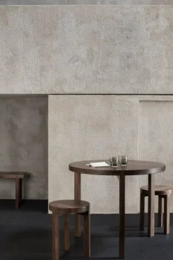 valerie_objects Solid stool, walnut