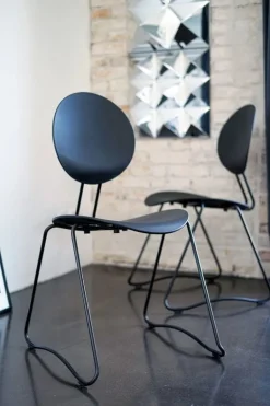 Verpan Flex chair, black