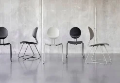 Verpan Flex chair, black