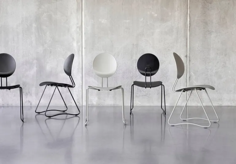 Verpan Flex chair, black