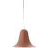 Verpan Pantop pendant 23 cm, matt terracotta