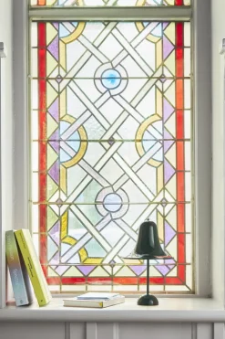 Verpan Pantop Portable table lamp 18 cm, dark green