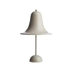Verpan Pantop Portable table lamp 18 cm, grey sand