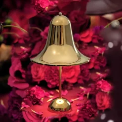 Verpan Pantop Portable table lamp 18 cm, brass