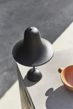 Verpan Pantop Portable table lamp 18 cm, matt black