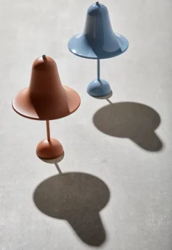 Verpan Pantop Portable table lamp 18 cm, matt terracotta