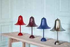 Verpan Pantop table lamp 23 cm, burgundy