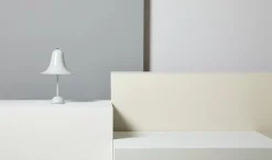 Verpan Pantop table lamp 23 cm, matt white