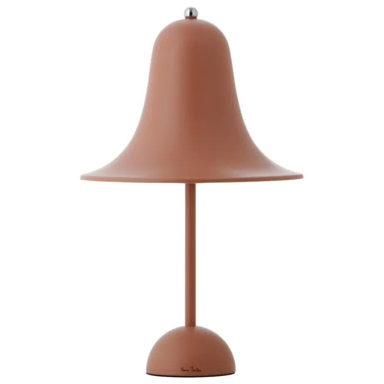 Verpan Pantop table lamp 23 cm, matt terracotta