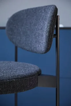 Verpan Series 430 bar chair, dark grey